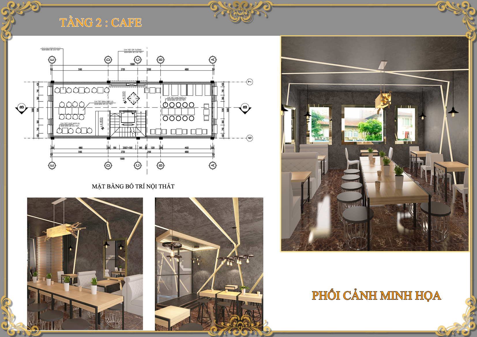 Hình ảnh: Không gian tầng 2 nội thất quán bar - cafe đẹp và lãng mạn